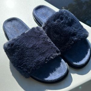 M.Gemi slippers navy size 12 brand new